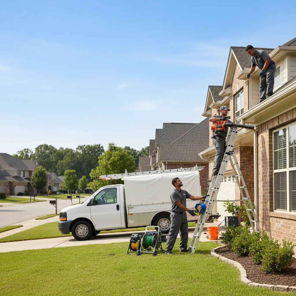 Home Gutter Service in Knott, TX near me
